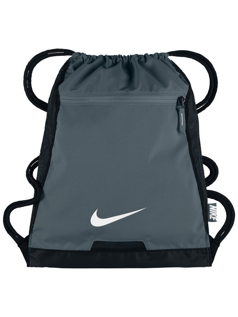 Nike Men's Alpha Gym Sack (Flint Grey/Black/White)