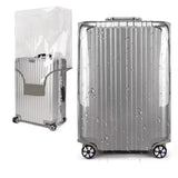 GigabitBest 20 Inch Clear PVC Luggage Cover Protectors Suitcase Covers for Luggage Thickened suitcase protective cover for Wheeled Suitcase Suitable for 20"