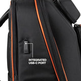 Klein Tools 62809MB MODBox Hard Shell Backpack with Protective Front Shell, 40 Pockets, Laptop Sleeve USB-C Port, MODBox Compatible, Heavy Duty
