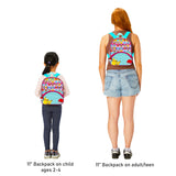 Nintendo Pokemon Mini Backpack Bundle - 11” Canvas Backpack with Front Pocket, Water Bottle, More | Pokemon Backpack Purse Set for Girls