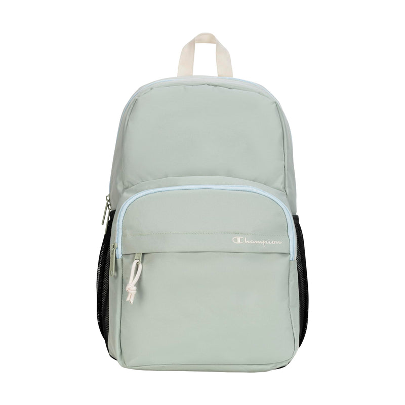 Champion Luna Laptop Backpack with Padded Adjustable Straps, Water Bottle Pocket for Work, Travel, Daily Use, Clever Sage, One Size