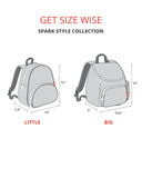 Skip Hop Little Kid's Backpack, 12 inches, 3 years+, Sparks Seashell
