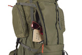 Kelty Coyote 60-105 Liter Internal Frame Backpack - Hiking, Backpacking, Travel, Hydration Compatible, Fully Adjustable (65L / Dark Olive)