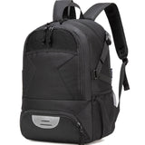 AIRTTUZ Basketball Backpack with Separate Ball Compartment and Shoes Pocket, Large Capacity Sports Equipment Bags for Basketball, Soccer, and Volleyball. (black)