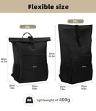 DEWUR Cooler Backpack 35 Cans Large Capacity Insulated Light Cooler Backpack,Waterproof and Leak-Proof,Portable with Bottle Opener,Perfect for Picnics,Camping,Beach,Hiking,Shopping20L（Black 35Cans）