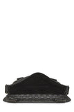 Gucci, Pre-loved Black GG Imprime Buckle Flap Messenger, Black