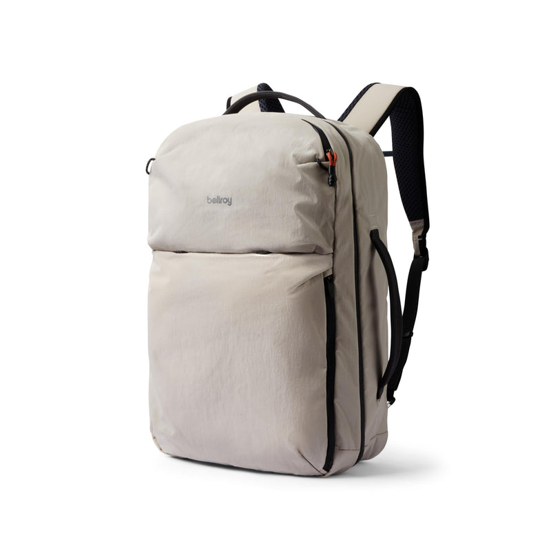 Bellroy Lite Travel Pack 30L (carry-on backpack, travel backpack for international travelers, with laptop pocket, interior packing cells and tuck-away shoulder straps) - Ash