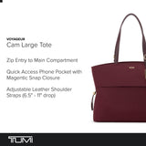 Tumi Womens Cam Large Tote Wine One Size