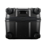 Traveler's Choice Ultimax II Polycarbonate Hardside Luggage with Spinner Wheels, Matte Black, 28-Inch Medium Trunk