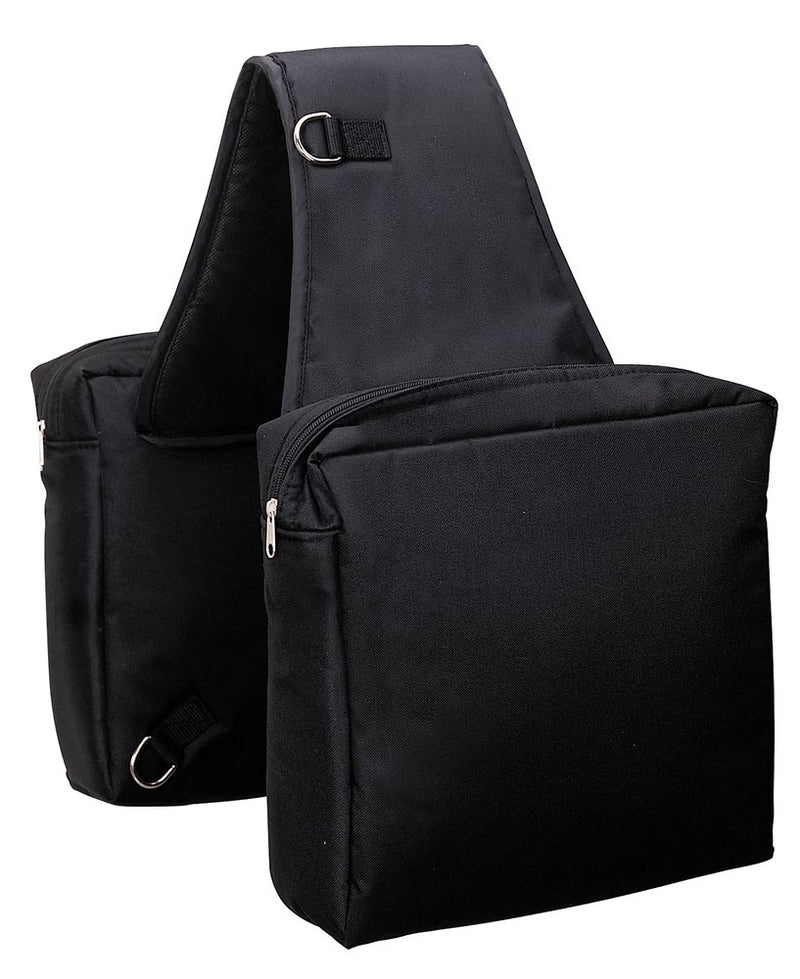 Weaver Leather Heavy-Duty Nylon Saddle Bag, Black