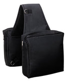 Weaver Leather Heavy-Duty Nylon Saddle Bag, Black