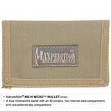 Maxpedition Gear Micro Polyurethane Wallet, Light-weight, Foliage Green small