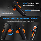 63CC Gas Backpack Leaf Blower, 2 - Stroke Engine, 665 CFM, 205 MPH for Lawn Care, Yard Debris & Snow Removal