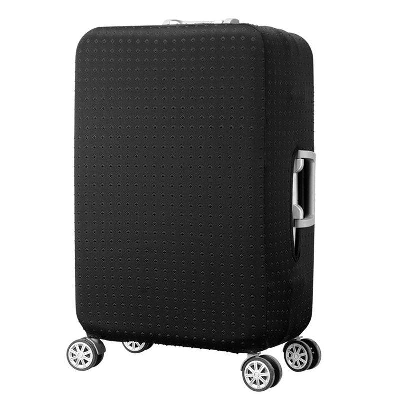 7 - mi Water Resistant Print Trolley Case, Black, Size L: Fit 28 - 30 Inch Luggage