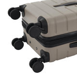 Wrangler Tall Trunk Luggage 4 Piece Set, Desert Taupe