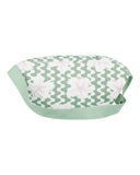 Roxy Women's Sling Bag | Crochet | Woven | Fanny Pack | Waist Bag | Travel | Beach | Vacation | Natural, Vanilla Smoothie - Basil Party Waves