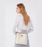KALIDI Crossbody Bag for Women Shoulder Tote Handbag PU Leather Bucket Bag Cross body Purse with Adjustable Strap, Multi Pockets