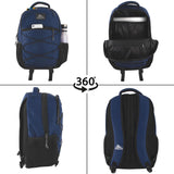 Kelty Laptop Backpack Bag 25 L Hiking Backpack for Men, Women, Work | 18 inch Travel Backpack Carry On Approved (Navy)