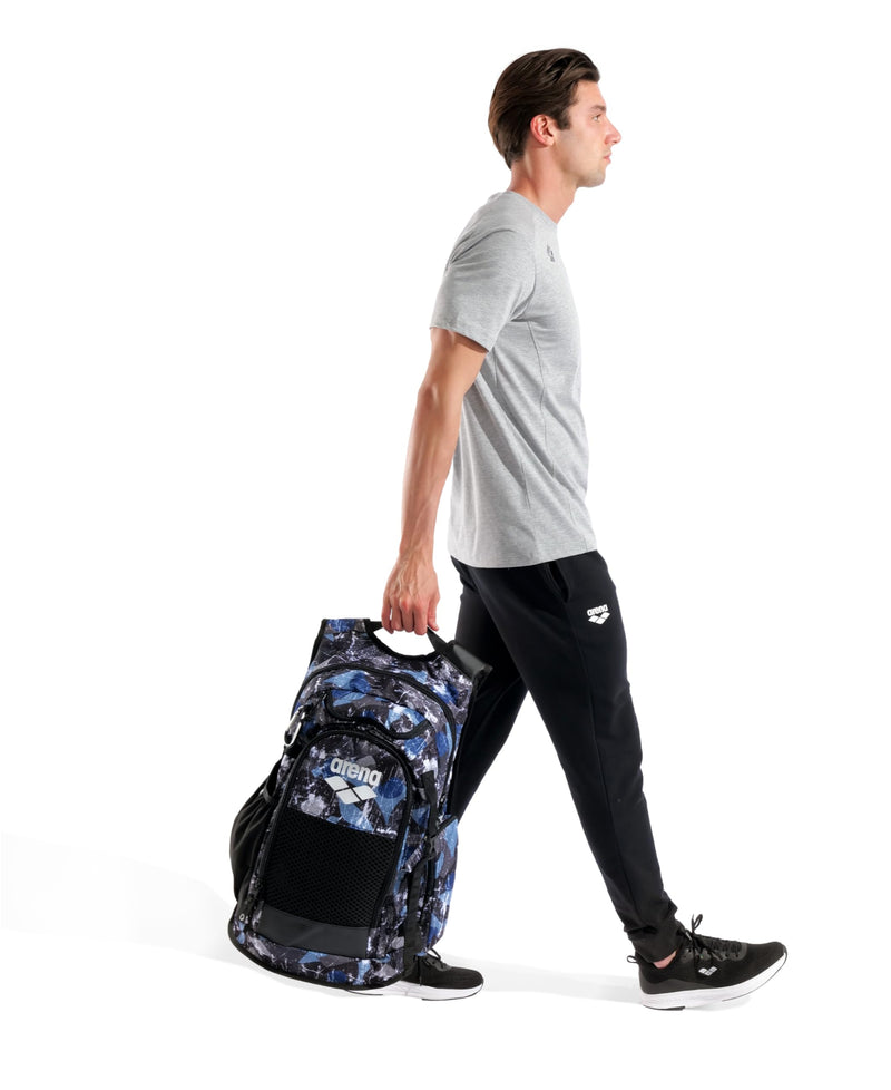 ARENA All Set Sports Swim Backpack Athletes Gym Rucksack Multisport Daypack Large Size Training Gear Equipment Bag for Teens Men Women, 45 Liters, Scratched