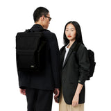 Lacoste Unisex Neocroc Rectangular Backpack, Black, One Size