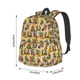 Droerfes Western Backpack School Bag Lightweight Bookbag Laptop Travel Daypack For Kids Girls Boys Teens