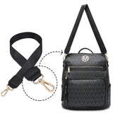 MKP COLLECTION Women Fashion Backpack Purse Convertible Large Rucksack Versatile Travel Shoulder Bags Handbag Set with Tassel