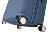 Jessica Simpson Countryside 2-Piece Set (21" & 30") Expandable 8-Wheel Spinner Large Checked Luggage Suitcase, Oceanview