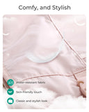 BAGSMART Garment Bags for Travel Convertible puffy Suit Carrier for Women Men Weekender Foldable Carry on Garment Bags for Hanging Clothes, Dresses, Coats, Shirts