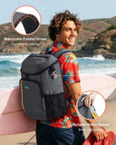 TOURIT Cooler Backpack Insulated 30 Cans, Lightweight Leak Proof Travel Cooler Bag, Soft Waterproof Backpack Cooler for Men Women, Camping Hiking Beach Travel Picnic