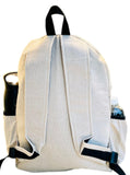 Himalayan Craft Unique Design Himalayan Hemp Cotton Backpack 17 IN Large Hippie, Festival, Hiking & Tablet Laptop Backpack Bag - Handmade In Mt. Everest Country, Nepal