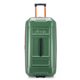 Jeep JH003B Hardside Expandable Luggage with Two Wheels, Elm Green, Checked-Large 30 Inch