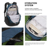 MOUNTAINTOP 40L Hiking Backpack Lightweight Travel Camping Backpack with Waist Strap&YKK Zippers for Men Women