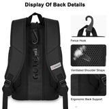 Goloni 40L Baseball Bag, Softball Bat Bag with Shoes Compartment,Fence Hook,Backpack for Baseball, T-Ball & Softball Equipment & Gear,Black