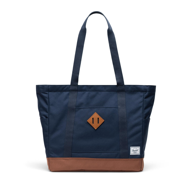 Herschel Supply Co. Unisex Heritage Tote Navy/Saddle brown One Size