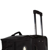 Rockland Rolling Duffel Bag, Black, 30"