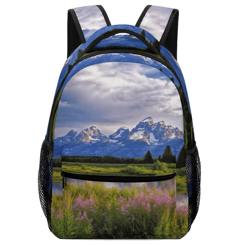 Backpack,Grand Teton National Park Print Backpack,Stylish Backpacks,Lightweight Backpack for Men Women Beach Hiking Camping
