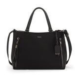 TUMI - Voyageur Valetta Tote - Women's Carryall Bag, Lightweight and Roomy, Functional Purse for Everyday, Business & Travel - Medium, Black & Gunmetal Hardware