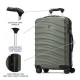 Travelpro Maxlite Air V2 Hardside Expandable Carry on Luggage, 8 Spinner Wheels, Lightweight Hard Shell Suitcase, TSA lock, Slate Green, Carry On 20-Inch