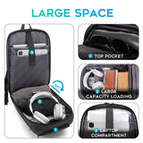 FUTURE AESTHEICS Business Laptop Backpack for Men,Women，15.6 Inch Water Resistant Travel smart Laptop Backpack Carry On Backpack with USB Charging Port，Large Business Work Durable Computer Bag