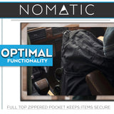 NOMATIC Navigator Collapsible Tote Bag - 28L Black - Unisex Adults - Perfect for Travel, Work, or Gym