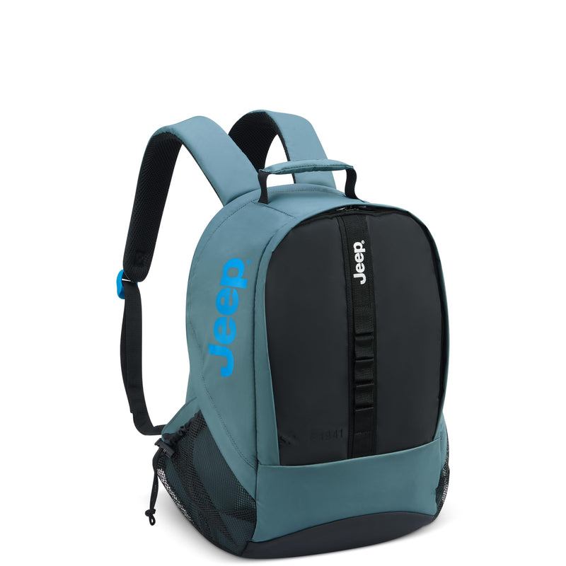 Jeep JS011B Laptop Travel Backpack, Light Blue