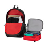PUMA Unisex Kid's Colony Lunch Kit & Backpack Combo, High Risk Red/Black, Medium