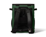 Quiksilver Zipperless Backpack Cooler 30L, Holds 36 Cans, 48 Hour Insulation, Leakproof & Waterproof Design, Heavy Duty TPU, IPX7, Padded Straps, Kangaroo Pockets, Bottle Opener (Trekking Green)