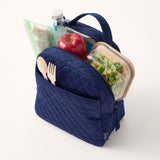 Premium Cotton Large Lunch Bag, Blooming Paisley, One Size