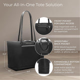 Briggs & Riley Rhapsody Expandable Tote, Black, One Size, Rhapsody Expandable Tote