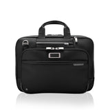Briggs & Riley Medium Expandable Briefcase - Laptop Bag for Work & Travel, Briefcases for Men & Women, Includes Shoulder Strap, Self-Repairing Zipper, Fits up to 15