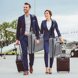 Modoker Carry On Garment Bags for Travel Hanging Clothes Suit Bag Luggage Organizer, Foldable Suit Carrier Gift for Men Women,Grey