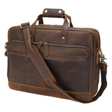 Masa Kawa Leather Briefcase for Men 17