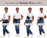 Baggallini womens Triple Zip Bagg Convertible Cross Body, Beach, One Size US