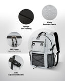 WATERFLY Travel Hiking Casual Backpack: 22L Lightweight Everyday Outdoor City Daypack College Bookbag for Women Men